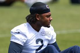 Bears safety Coby Bryant carted off with apparent knee injury