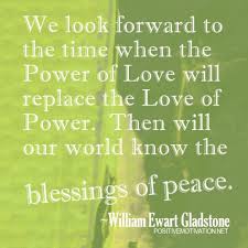 Power of love quote and World peace quote - Inspirational Quotes ... via Relatably.com