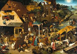 Resultado de imagen de pieter bruegel children's games