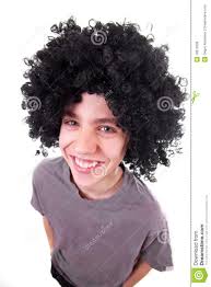 Smiling boy with black wig - smiling-boy-black-wig-18915036