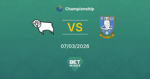 Derby County x Sheffield Wednesday Palpite: Prévia e Análise da Partida | Championship 07-03-2026