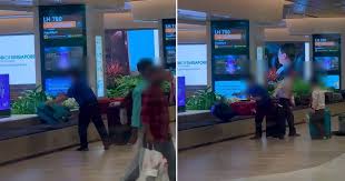 Changi Airport baggage handler caught on video tossing luggage onto belt, Sats apologises, Singapore News