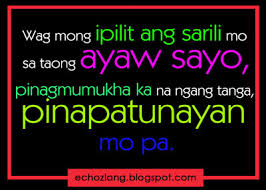 Tagalog Quotes About Sa Sarili. QuotesGram via Relatably.com