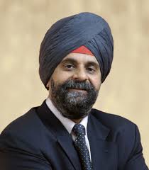 In his speech addressing 1,600 white-clad members, fourth-term Ang Mo Kio GRC MP Inderjit Singh stuck it to his pay masters and he meant business. - inderjit-singh