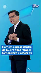 Homem é preso dentro de bueiro após romper tornozeleira e atacar ex #BalançoGeral #Shorts