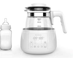 kettle and a baby bottleの画像