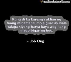 Bob Ong :) | tagalog love quotes | Pinterest | Bobs via Relatably.com