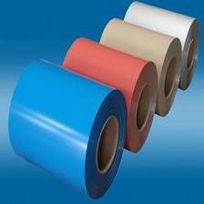 Color coated rolls