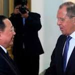 Russian foreign minister meets Kim Jong Un, calls for lifting of sanctions