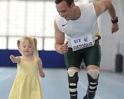 Image of Oscar Pistorius as a child