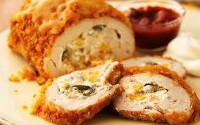 Нежные куриные рулетики с сыром