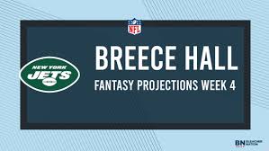 Breece Hall Fantasy Week 4: Projections vs. Dolphins, Points and Stats, Start or Sit