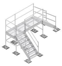 Modular Crossover Stair Systems | Fall Protection