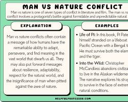 Image of Man vs Nature plot scheme