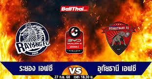 ระยอง เอฟซี เตรียมปะทะ อุทัยธานี: วิเคราะห์บอลไทยลีกสุดมันส์! - Imagen principal del artículo