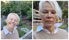 'Look what's growing in my garden': Pamela Anderson shows off her green thumb at B.C. home