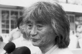 Seiji Ozawa&#39;s Tanglewood farewell press conference, July 12, 2002; photos by Dave Conlin Read. - ozawa