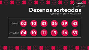 Dupla Sena hoje: resultado do concurso 2957 e números sorteados