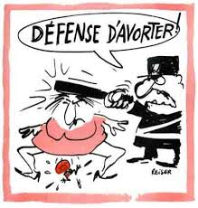 Résultat de recherche d'images pour "caricatures de l'avortement"
