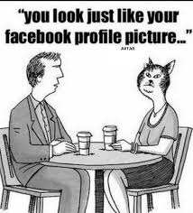 Image result for facebook in real life joke