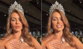 Nova Miss Universe Brasil realiza primeiros compromissos e desabafa após conquistar coroa: 'Uma promessa'