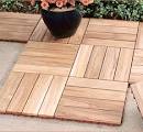 BareDecor EZ-Floor Wood x Interlocking Flooring Tile Trim