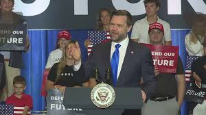 Vice President JD Vance speaks at Greensboro rally for Michael Whatley