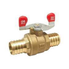 PEX Ball Valve | 5009AB Series | F1807 Barb x Barb | Utility ...