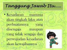 Hasil gambar untuk bertanggung jawab