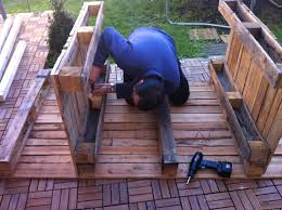 Résultat de recherche d'images pour "image meuble en palette jardin"