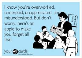 Overworked Teacher Quotes. QuotesGram via Relatably.com