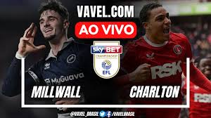 Millwall x Charlton AO VIVO, jogo em tempo real pela EFL Championship