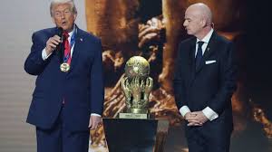 FIFA boss, known for flattering President Trump, awards him first ‘peace prize’