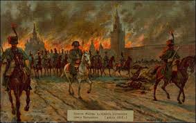 Image result for napoleon retreating from moscow carriage