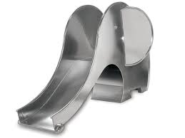 Toboggan pour enfants en acier inoxydable Dumbi (dans le ...