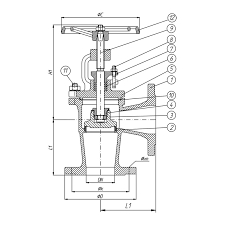 Angle Type Globe Valve 150LB | Vis Vana