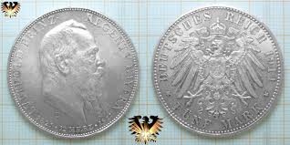 Bayern Kaiserreich Muenze, 3 Mark, Prinz-Regent Lvitpold 1911 D ...