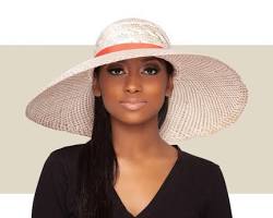 صورة woman wearing a sun hat