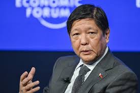 Marcos and Trade Chief Pascual Court Swiss Mining Company Glencore at Davos