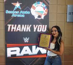 City honors Laredo’s Perez ahead of first televised WWE home match