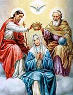 Resultado de imagen de MARIA REINA DEL SANTO ROSARIO