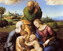 Holy Family with the Lamb (1507-1508) by Andrea del Sarto