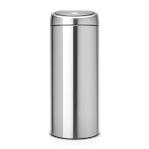 Brabantia Matt Steel Litre Touch Bin Dunelm