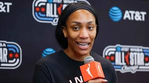 Why Aces’ A’ja Wilson loves to see WNBA commissioner Cathy Engelbert