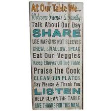 Wooden Wall Quotes Words Plaque Sign House Family Kitchen Table ... via Relatably.com