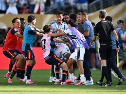 FIFA investigating on-pitch brawl after Spain vs Argentina World Cup final