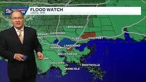 Here are the streets with flooding across New Orleans