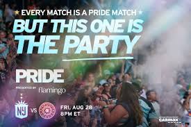 Gotham FC Celebrates Pride presented by Flamingo on Aug. 28