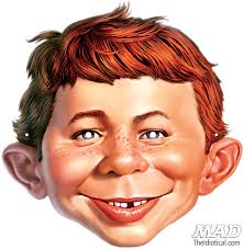 ... Milky Way bars, you better put something over that mug. Since we&#39;re full of the All Hallows spirit, we provide this print &#39;n&#39; cut Alfred E. Neuman mask ... - MAD-Alfred-E-Neuman-Halloween-Mask