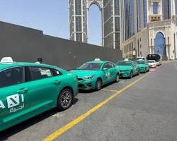Image of Taxi in Makkah